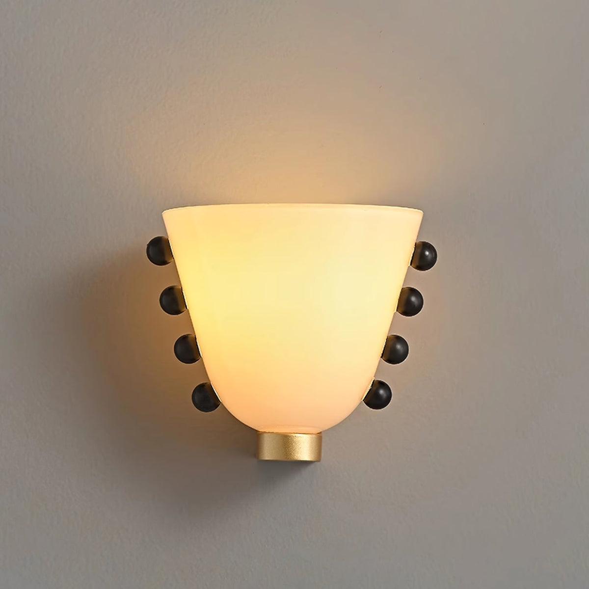 Lindelfield Glass Wall Light-Moonnatur