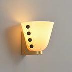 Lindelfield Glass Wall Light-Moonnatur