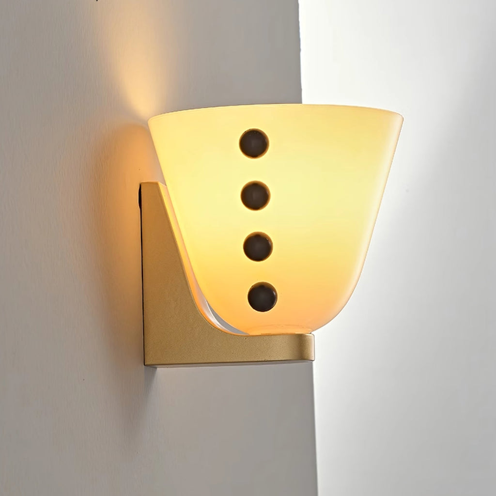 Lindelfield Glass Wall Light-Moonnatur