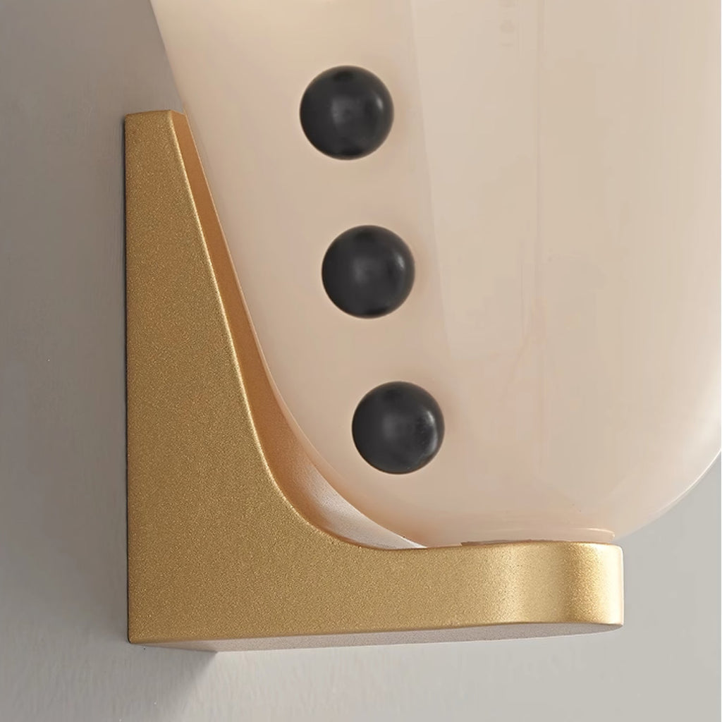 Lindelfield Glass Wall Light-Moonnatur