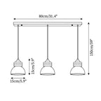 Ferrowmere Travertine Pendant Light-Moonnatur