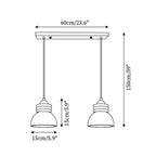 Ferrowmere Travertine Pendant Light-Moonnatur
