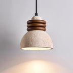 Ferrowmere Travertine Pendant Light-Moonnatur