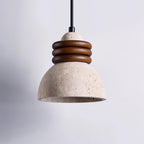 Ferrowmere Travertine Pendant Light-Moonnatur