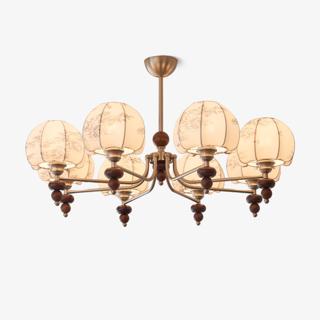 Embreth Fabric Chandelier-Moonnatur
