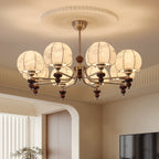 Embreth Fabric Chandelier-Moonnatur