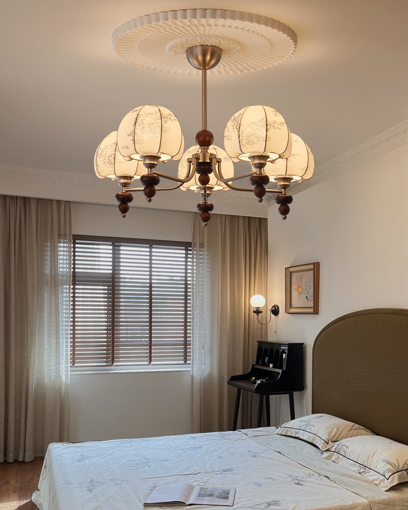 Embreth Fabric Chandelier-Moonnatur