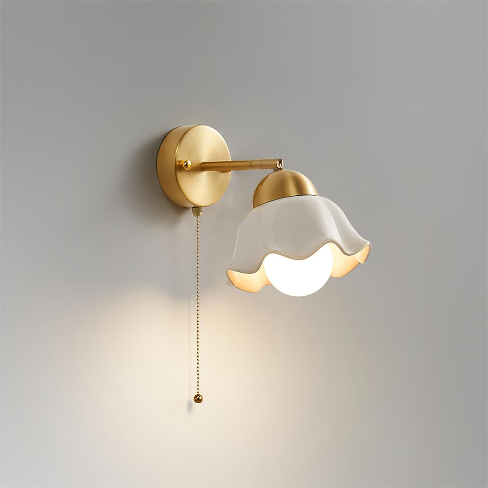 Jorrenbrook Ceramic Wall Light-Moonnatur