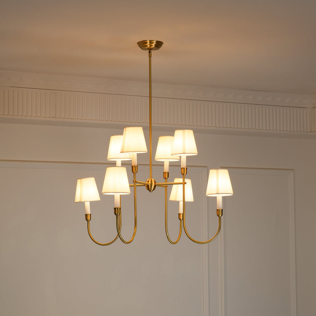 Bracklyn Fabric Chandelier-Moonnatur