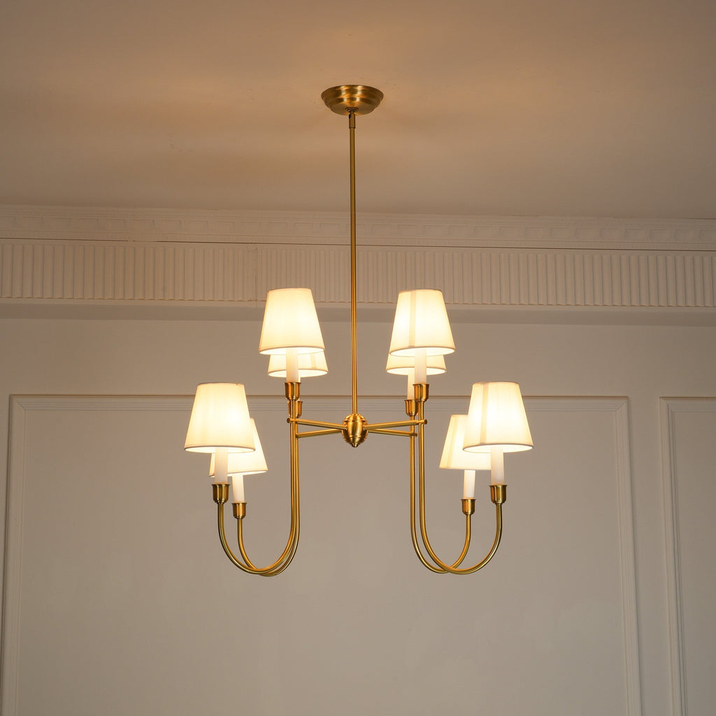 Bracklyn Fabric Chandelier-Moonnatur