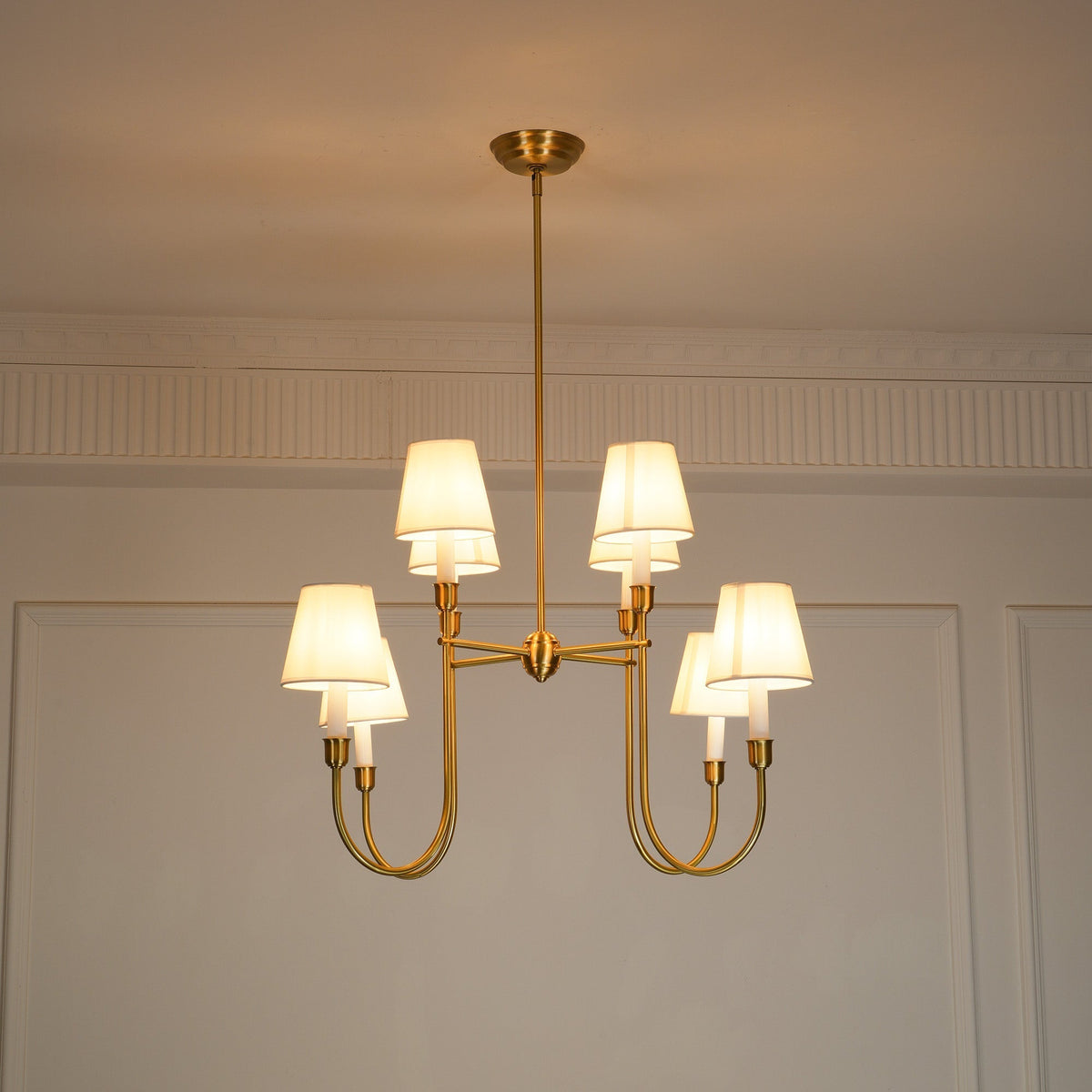 Bracklyn Fabric Chandelier-Moonnatur