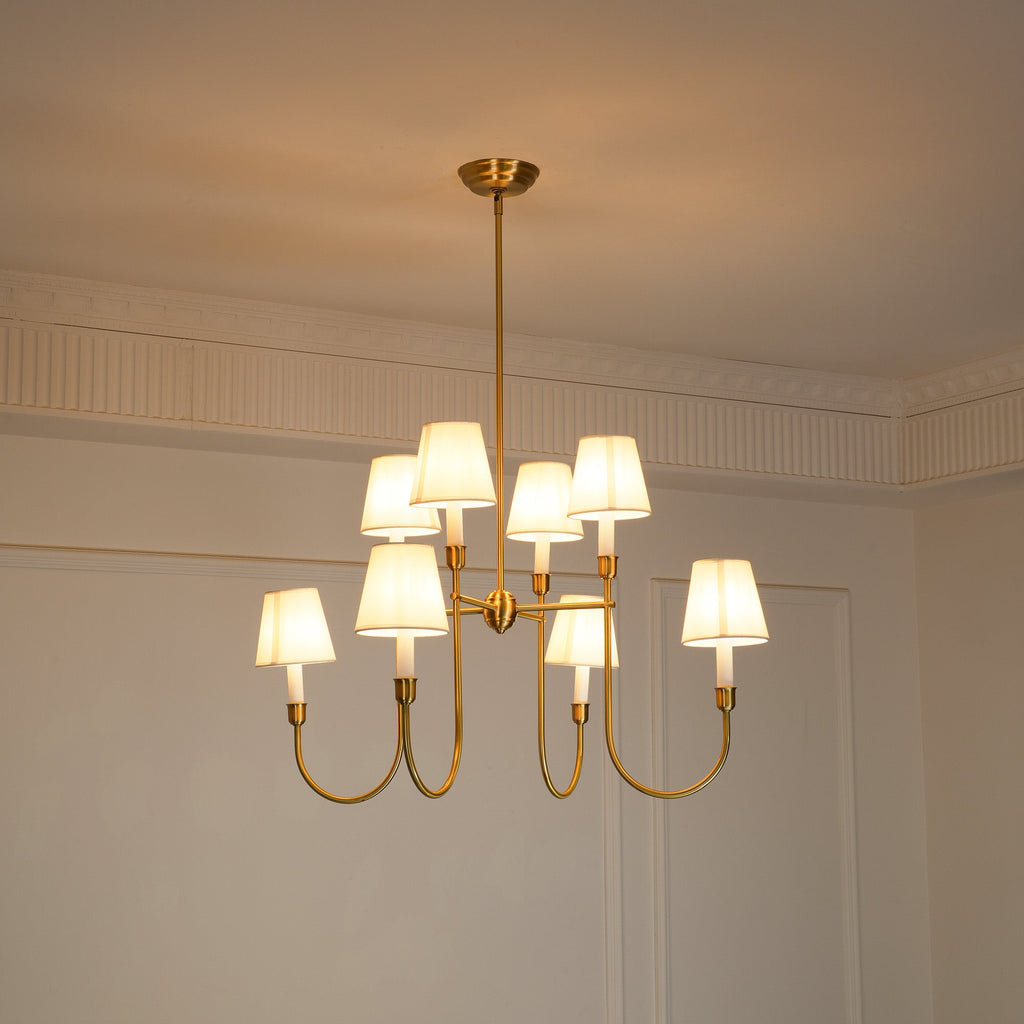 Bracklyn Fabric Chandelier-Moonnatur