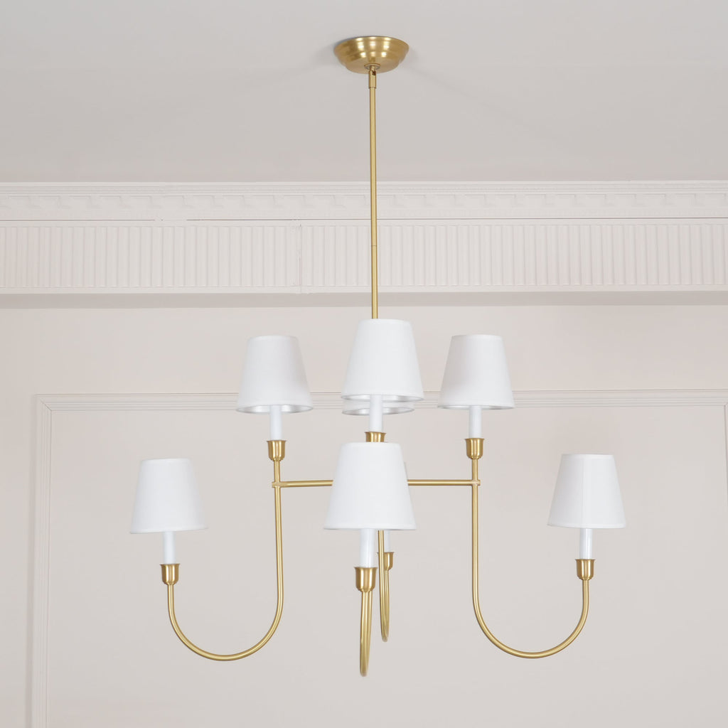 Bracklyn Fabric Chandelier-Moonnatur