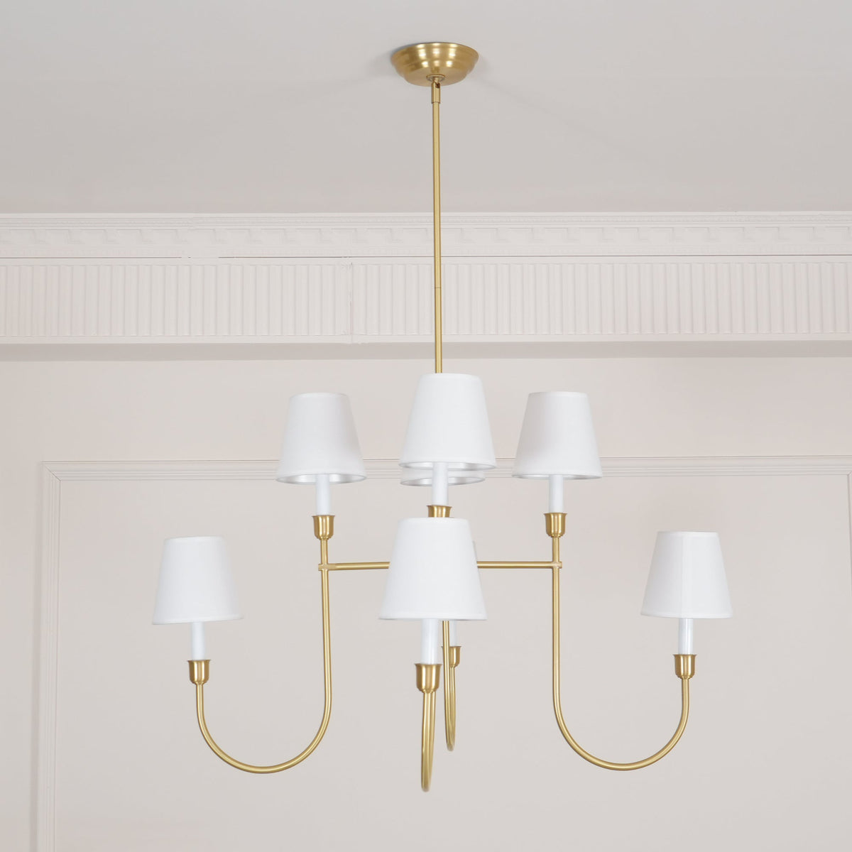 Bracklyn Fabric Chandelier-Moonnatur
