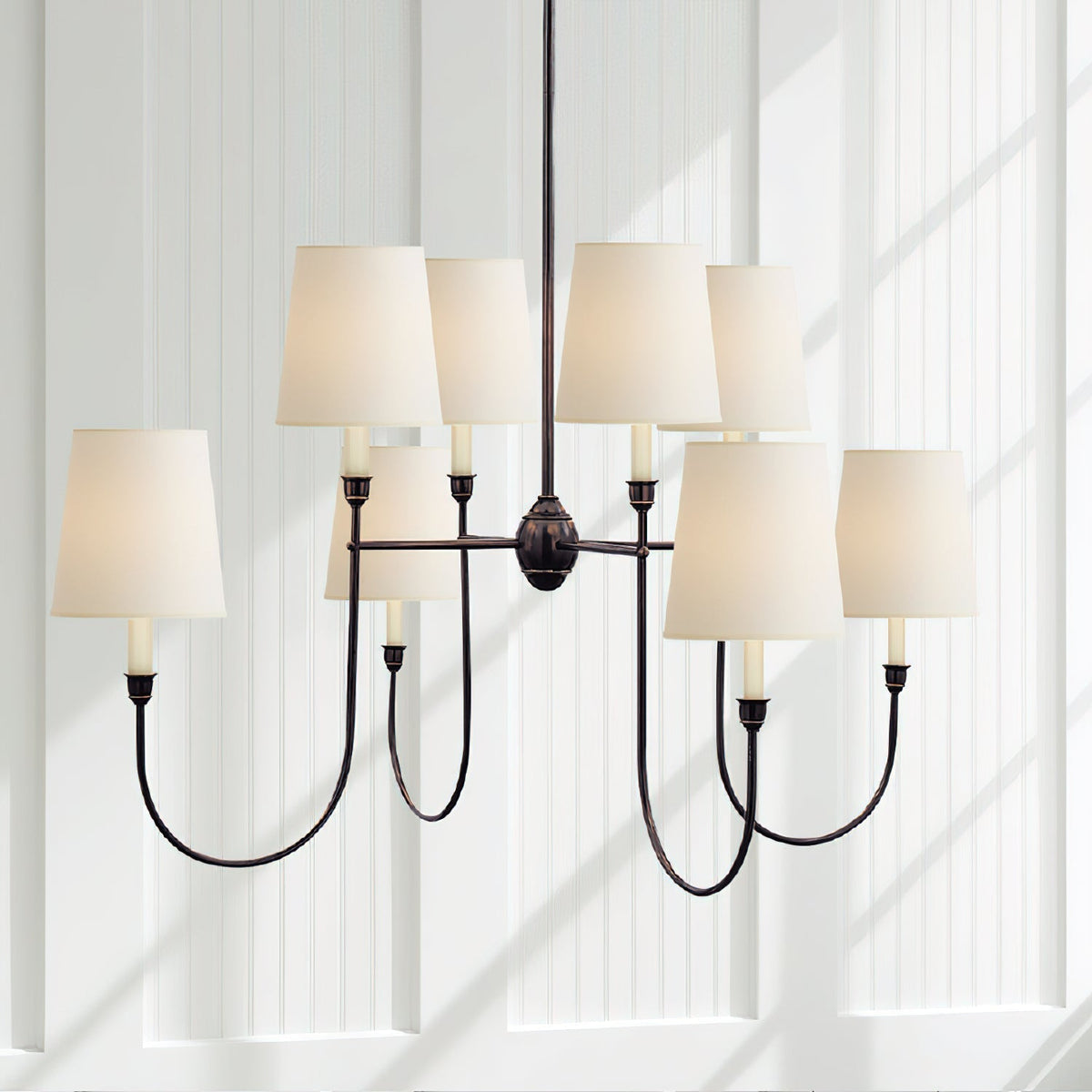 Wilvenwyn Fabric Chandelier-Moonnatur