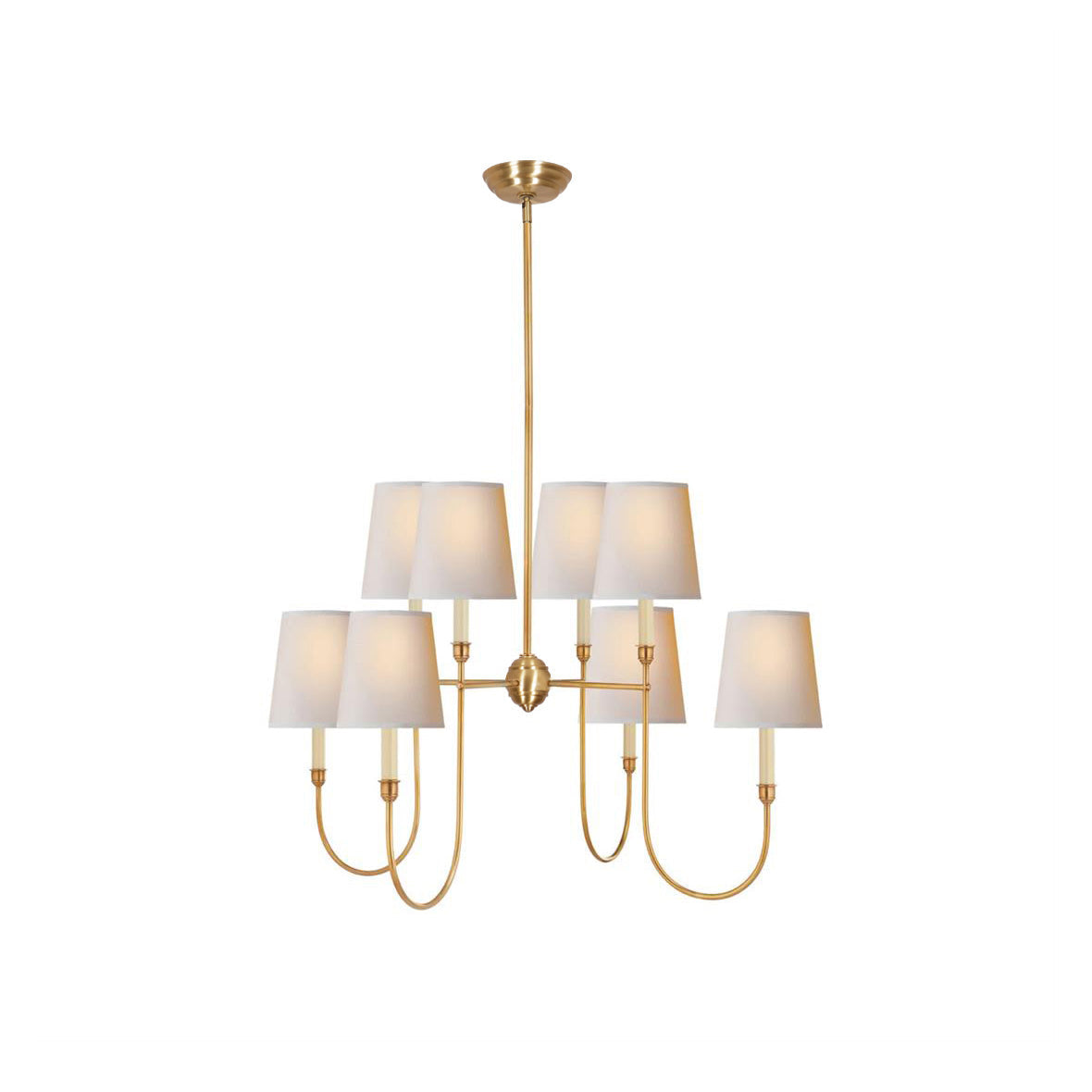 Wilvenwyn Fabric Chandelier-Moonnatur