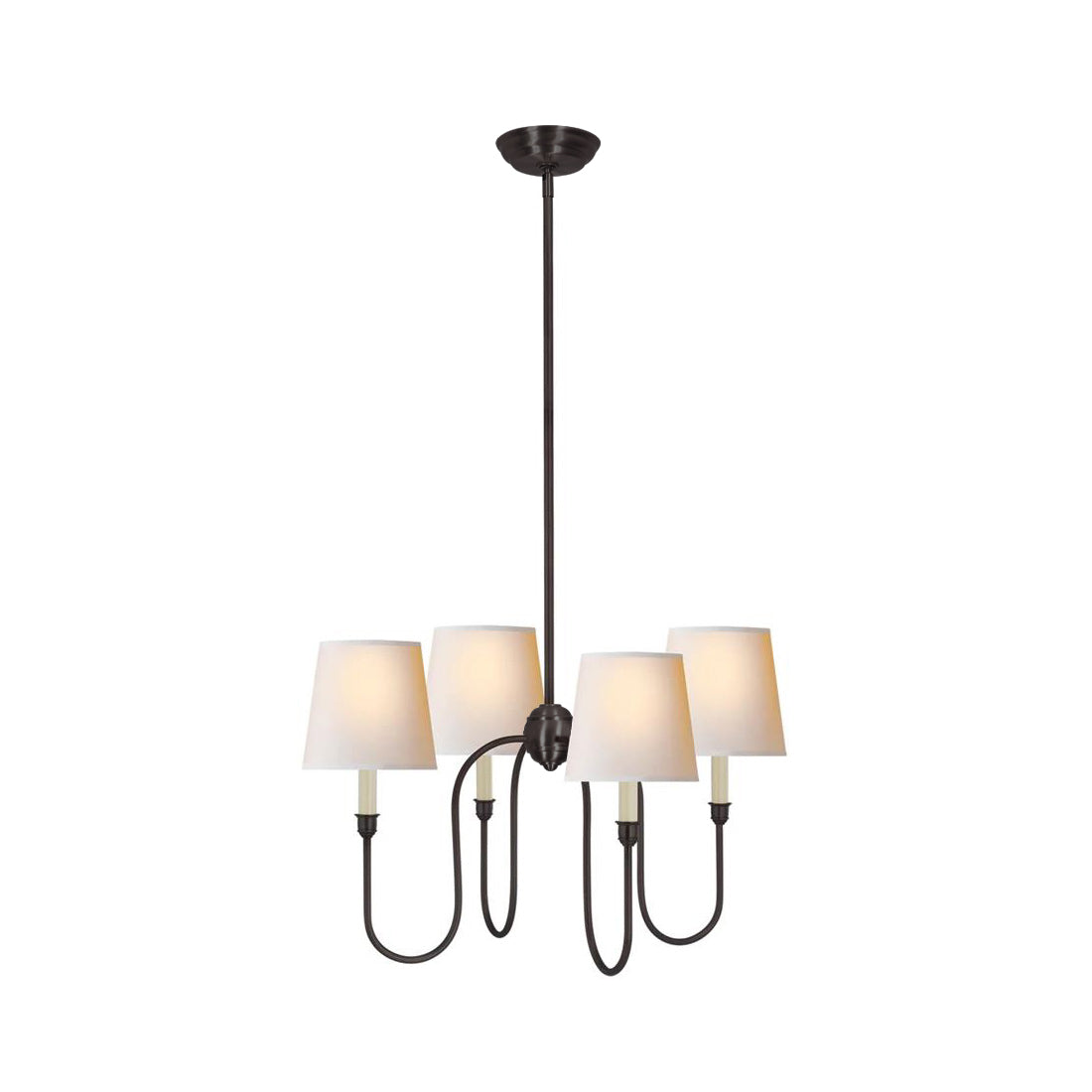 Wilvenwyn Fabric Chandelier-Moonnatur