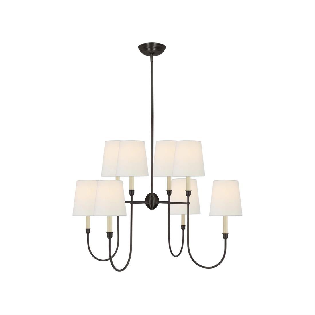Bracklyn Fabric Chandelier-Moonnatur