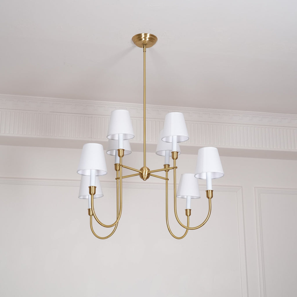 Bracklyn Fabric Chandelier-Moonnatur