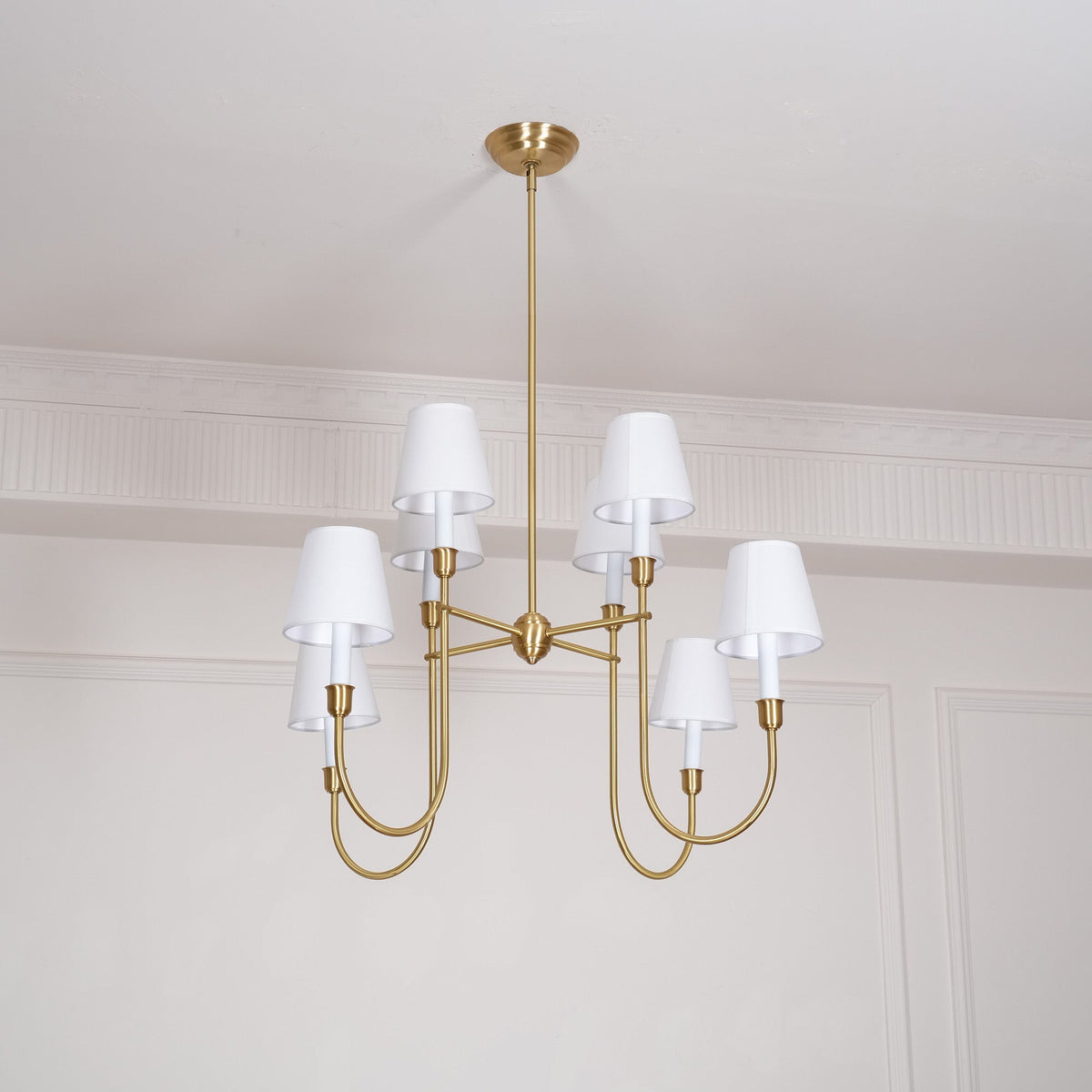 Bracklyn Fabric Chandelier-Moonnatur