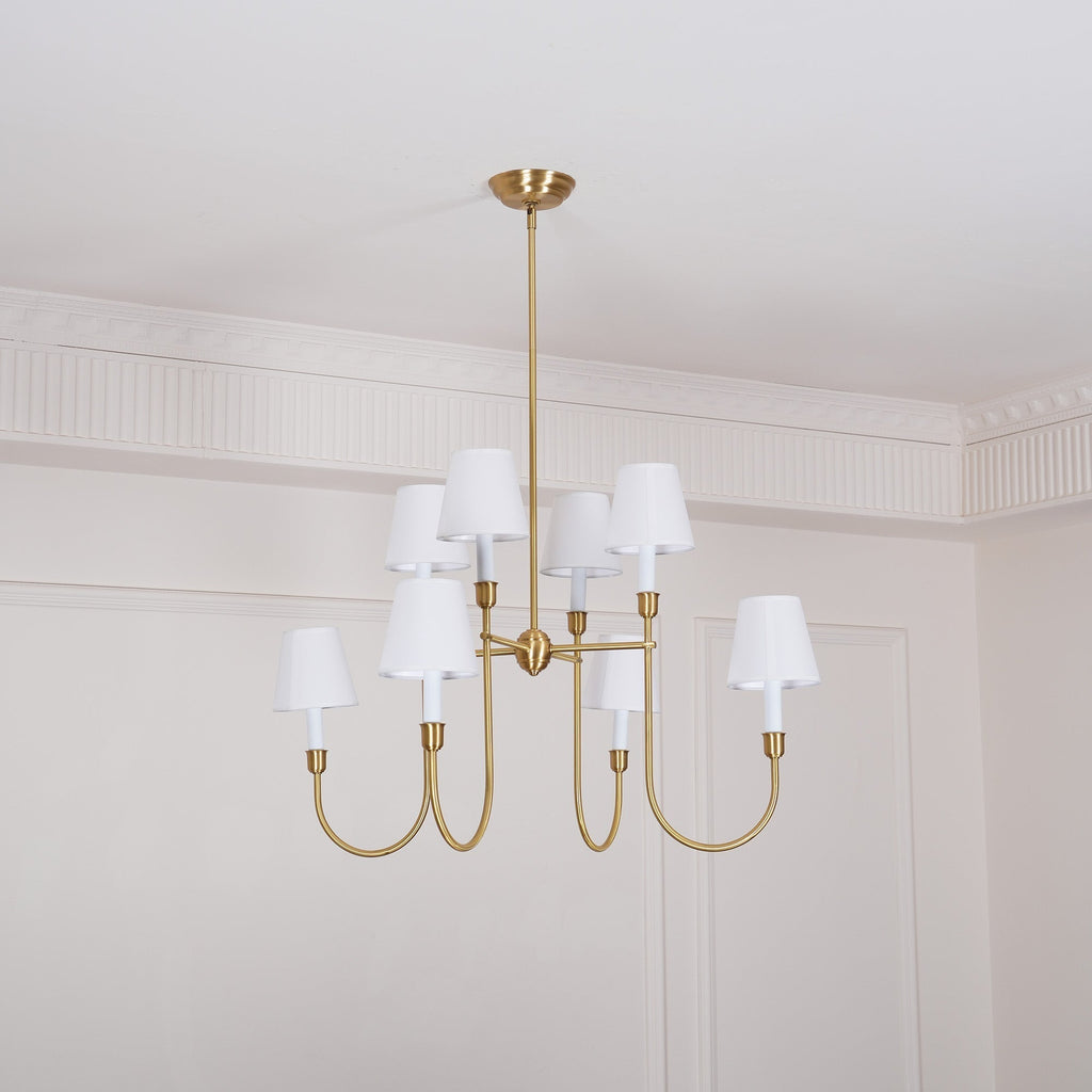 Bracklyn Fabric Chandelier-Moonnatur
