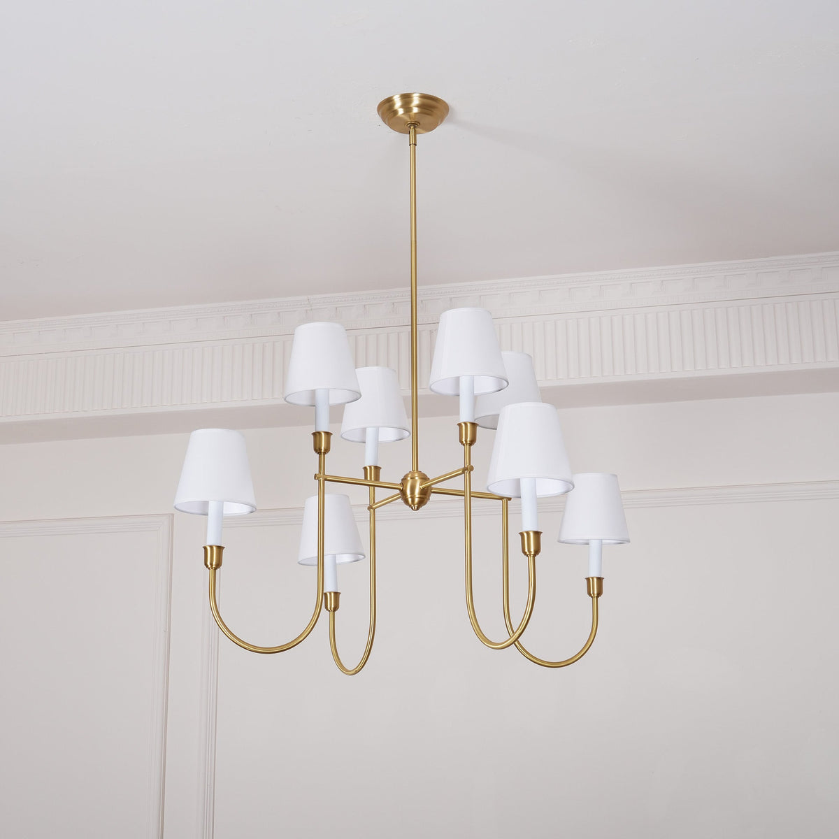 Bracklyn Fabric Chandelier-Moonnatur