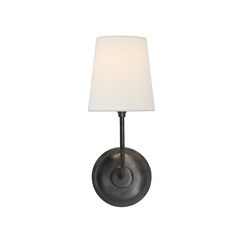 Auberlynne Fabric Wall Light-Moonnatur