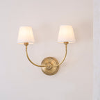 Auberlynne Fabric Wall Light-Moonnatur