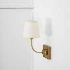 Auberlynne Fabric Wall Light-Moonnatur