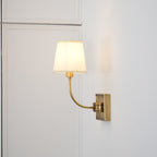Auberlynne Fabric Wall Light-Moonnatur