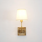Auberlynne Fabric Wall Light-Moonnatur