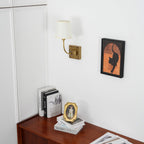 Auberlynne Fabric Wall Light-Moonnatur
