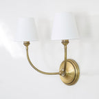 Auberlynne Fabric Wall Light-Moonnatur