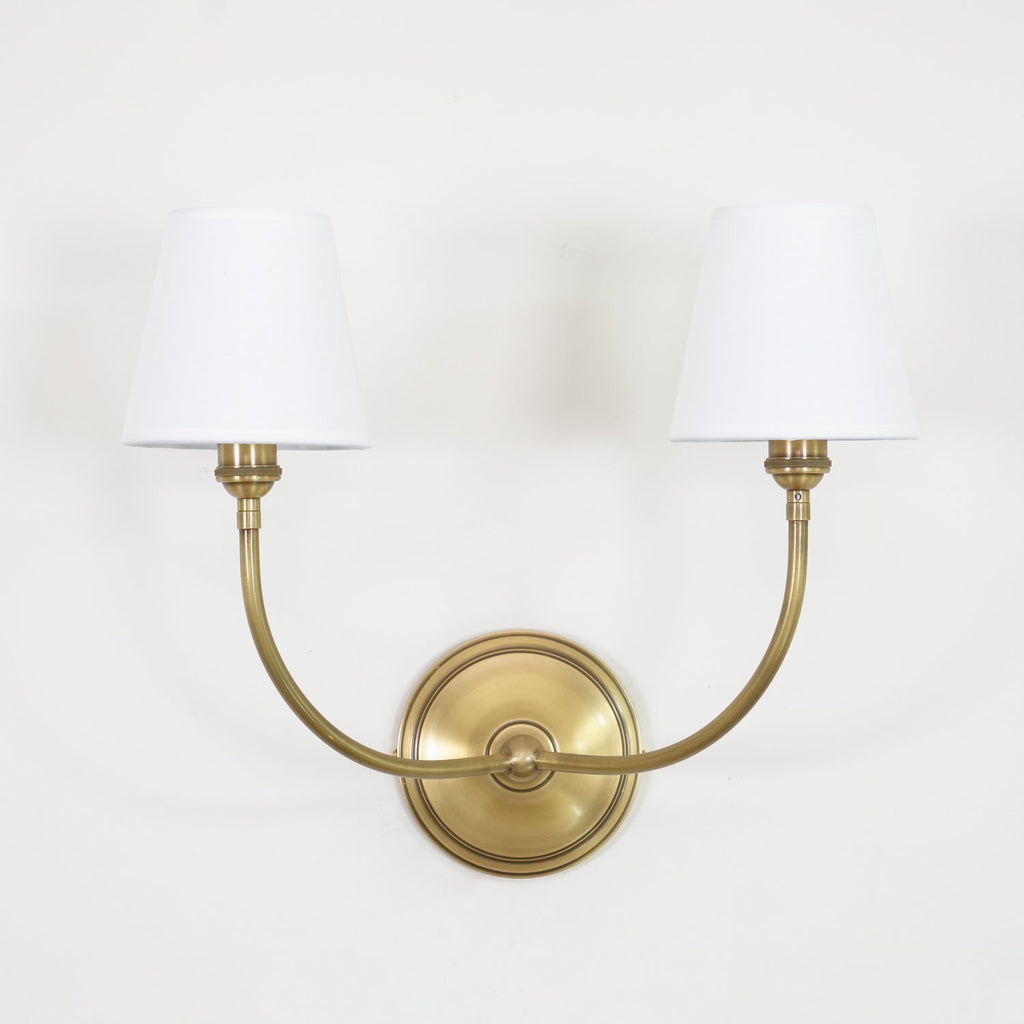 Auberlynne Fabric Wall Light-Moonnatur