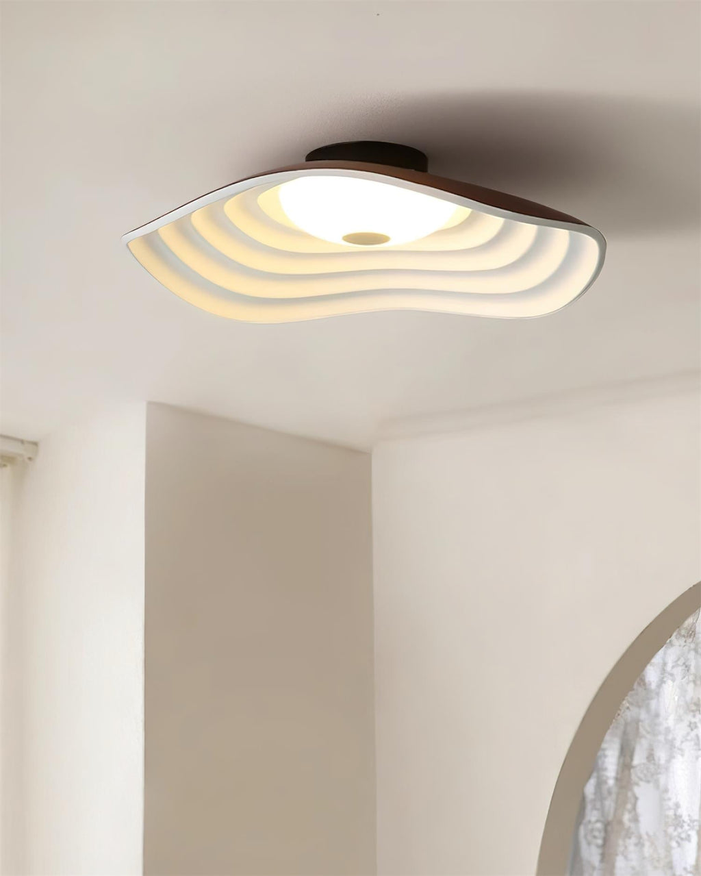 Kesterwren Resin Ceiling Light-Moonnatur