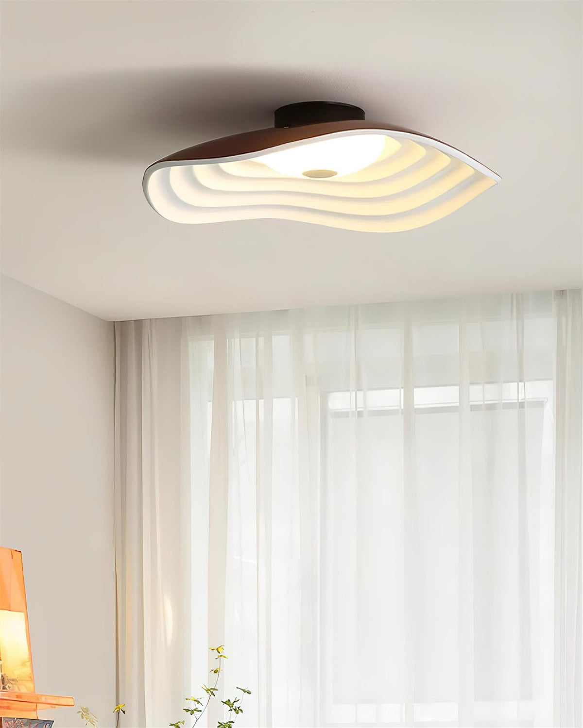 Kesterwren Resin Ceiling Light-Moonnatur