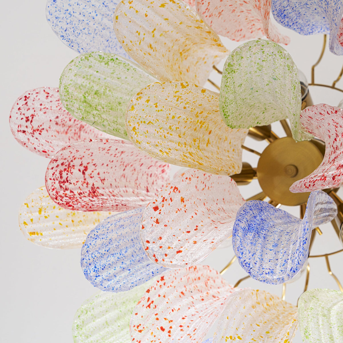 Ordelwynne Glass Chandelier-Moonnatur