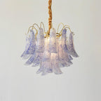Ordelwynne Glass Chandelier-Moonnatur