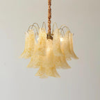 Ordelwynne Glass Chandelier-Moonnatur