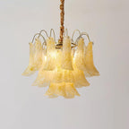 Ordelwynne Glass Chandelier-Moonnatur