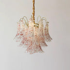 Ordelwynne Glass Chandelier-Moonnatur