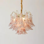 Ordelwynne Glass Chandelier-Moonnatur