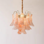 Ordelwynne Glass Chandelier-Moonnatur