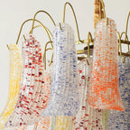 Ordelwynne Glass Chandelier-Moonnatur