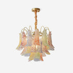 Ordelwynne Glass Chandelier-Moonnatur