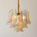 Ordelwynne Glass Chandelier-Moonnatur