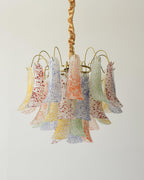 Ordelwynne Glass Chandelier-Moonnatur