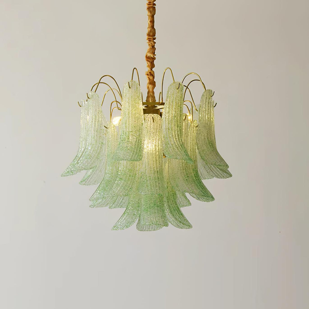 Ordelwynne Glass Chandelier-Moonnatur