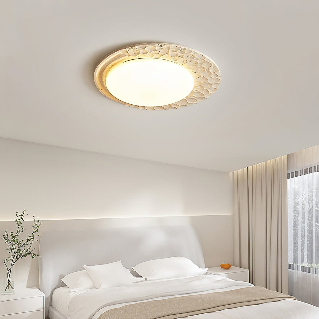 Verrenmere Travertine Ceiling Light-Moonnatur