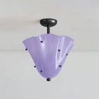Laderrose Glass Ceiling Light-Moonnatur